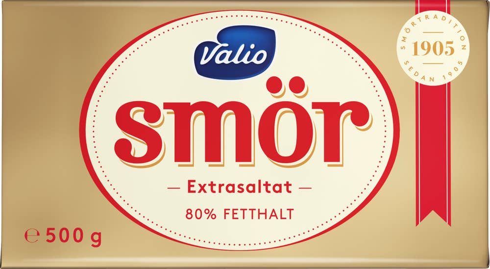 Valio Smör Extrasaltat 80%