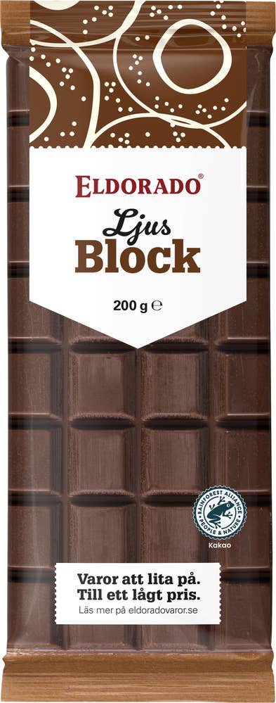 Eldorado Ljus Blockchoklad