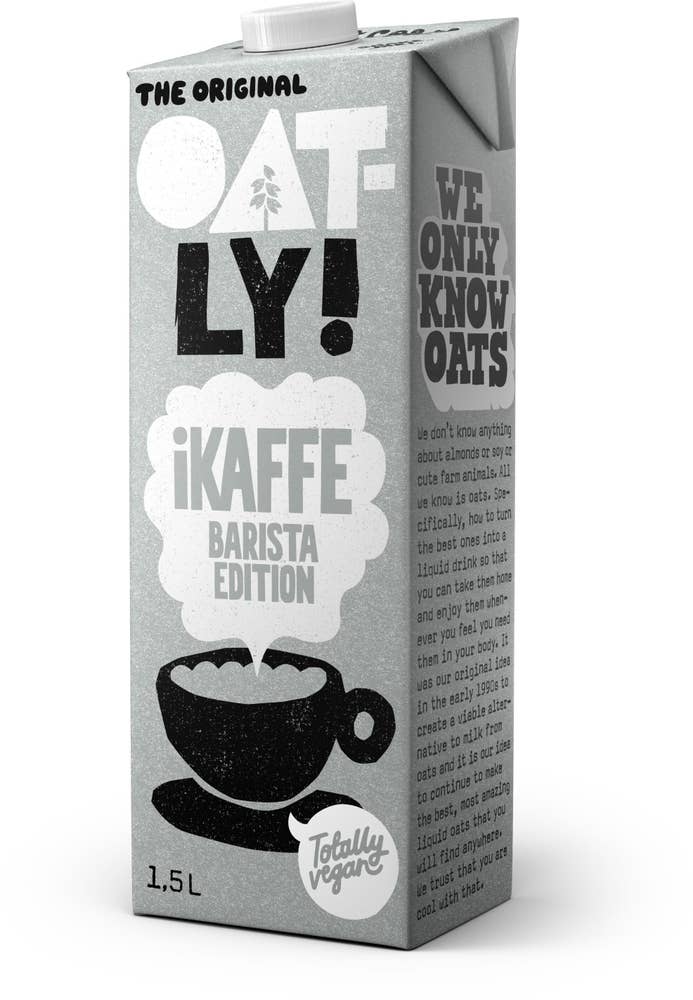 Oatly iKaffe Barista Edition Havredryck 3%