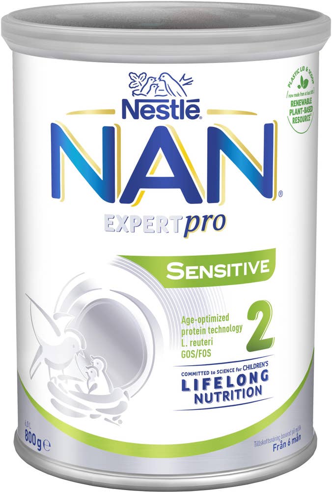 Nestlé Ersättning NAN Sensitive 2 6M