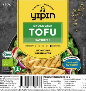 Yipin Tofu Naturell Extra Fast EKO/KRAV