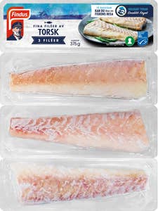 Findus Torskfiléer MSC Fryst