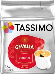 Tassimo Gevalia Original Mellanrost 4 Kaffekapslar
