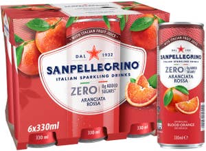 SanPellegrino San Pellegrino Aranciata Rossa Zero 6x33cl