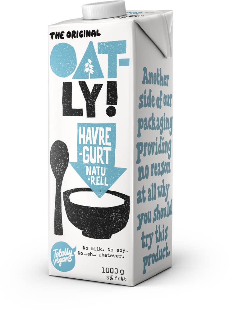 Oatly Havregurt Naturell 2%