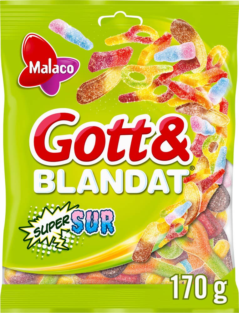 Malaco Gott & Blandat Supersur