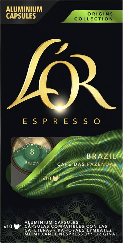 L'Or Kaffekapslar Brazil