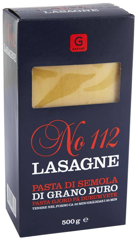 Garant Pasta Lasagne 500g