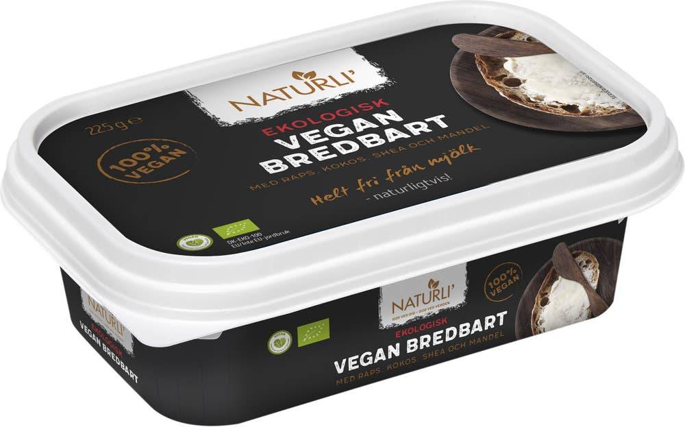 Naturli' Vegan Bredbart EKO 75%