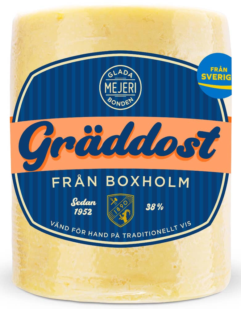 Glada Bonden Mejeri Gräddost ca Glada Bonden Mejeri