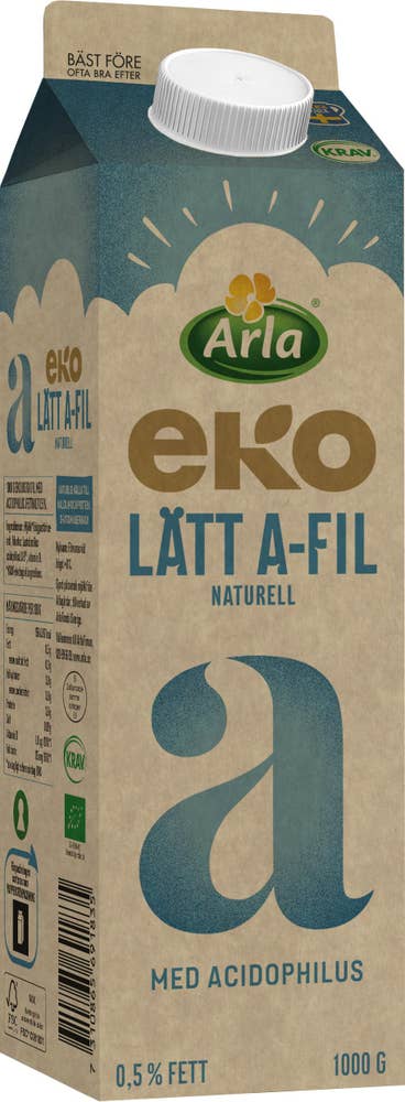 Arla® A-Fil Lätt med Acidophilus 0,5% EKO