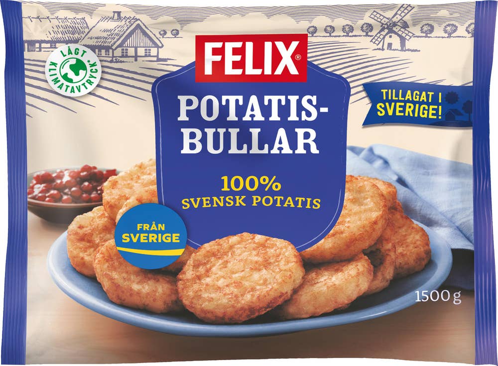 Felix Potatisbullar Frysta