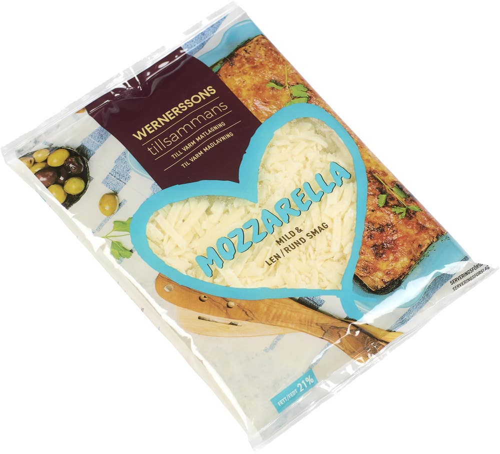 Wernerssons Riven Ost Mozzarella