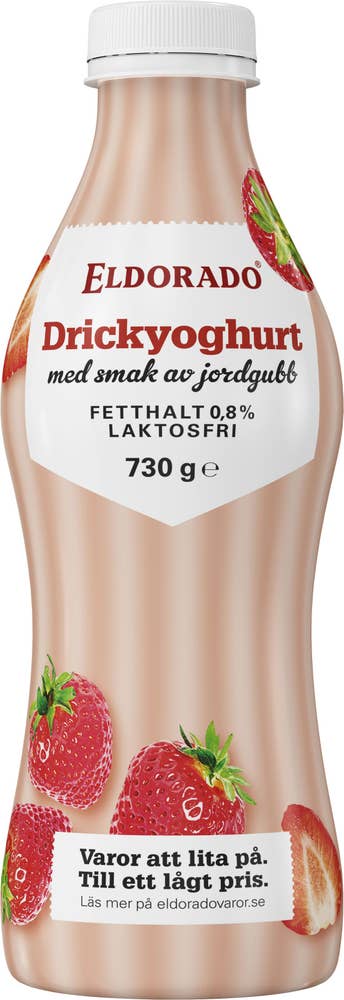 Eldorado Drickyoghurt Laktosfri Jordgubb