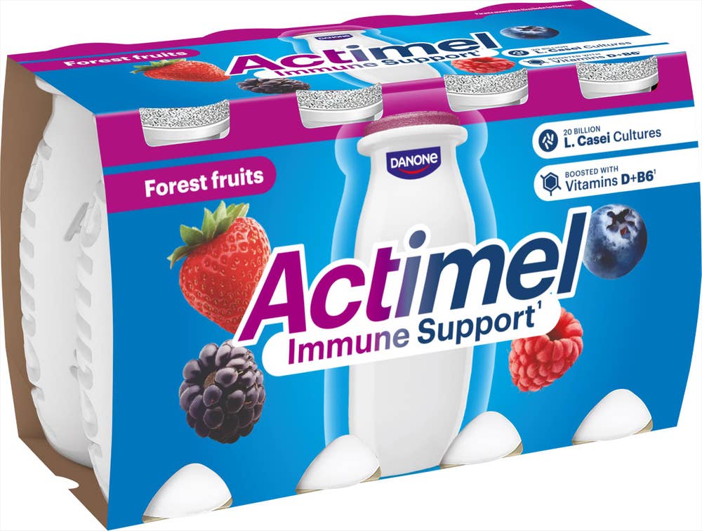 Actimel Drickyoghurt Skogsbär 1,5% 8x100g