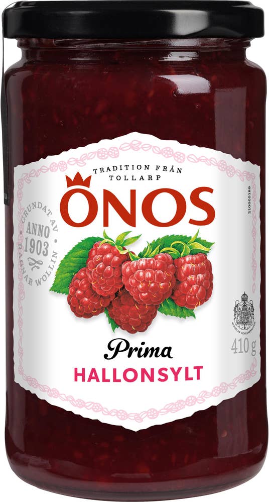 Önos Hallonsylt Extra Prima