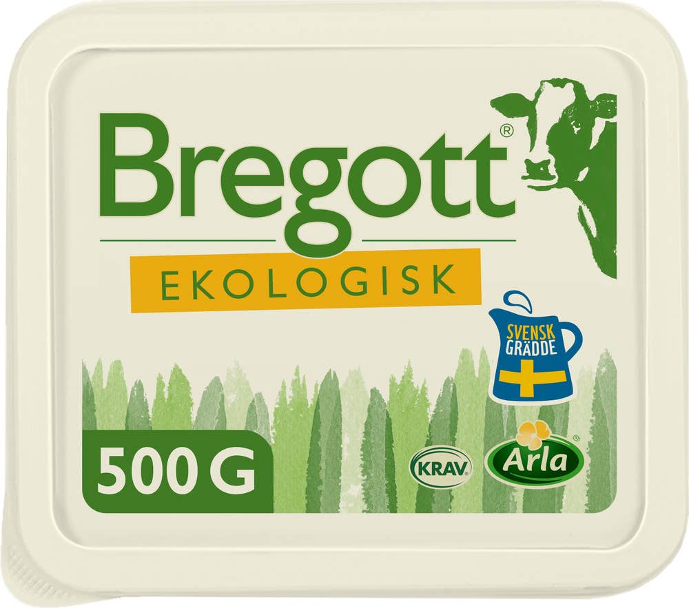 Bregott® Smör & Raps Normalsaltat 70% EKO/KRAV