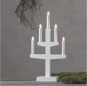 Star Trading Ljusstake Trapp Vit