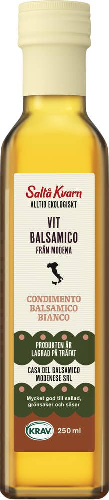 Saltå Kvarn Balsamvinäger Vit EKO/KRAV 250ml Saltå kvarn