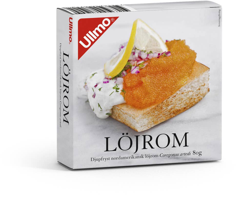 Ullmo Löjrom Fryst