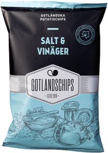 Gotlandschips Chips Salt & Vinäger