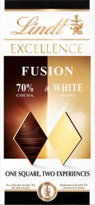 Lindt Excellence Chokladkaka White & 70%