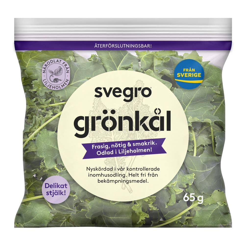 Grönkål Baby Stadsodlad Klass1 Sverige