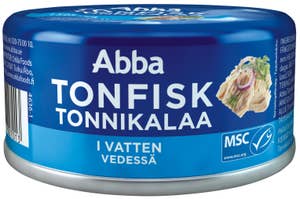 Abba Tonfisk Filébitar i Vatten MSC