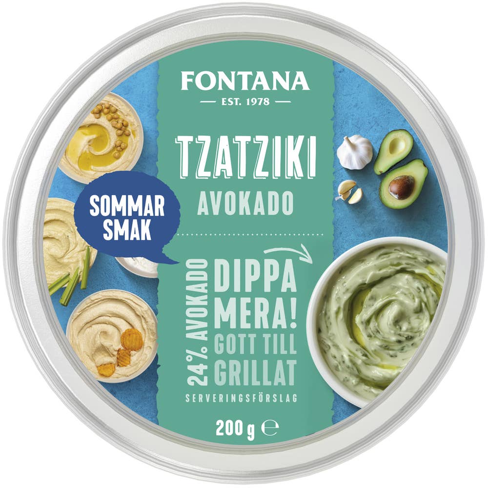 Fontana Tzatziki Avokado