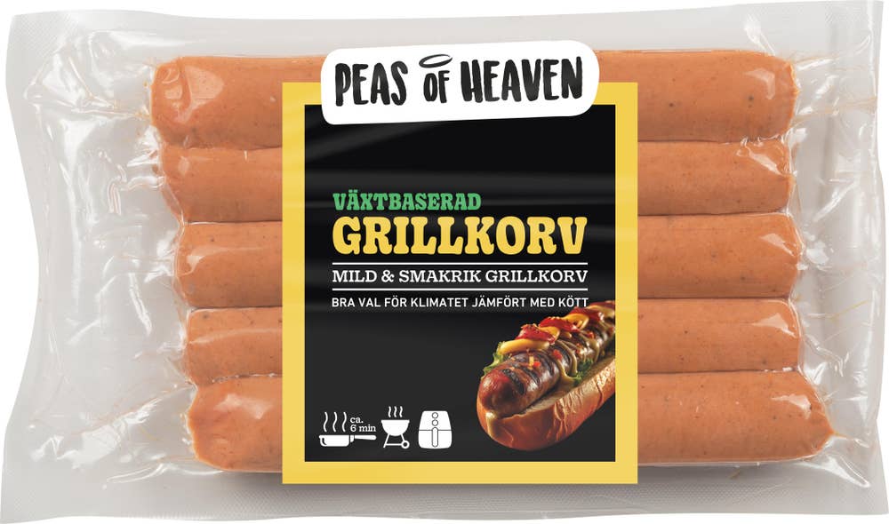 Peas of Heaven Vegansk Grillkorv