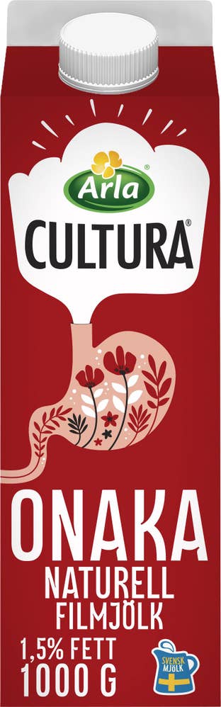 Arla® Cultura® Onaka filmjölk naturell 1,5%