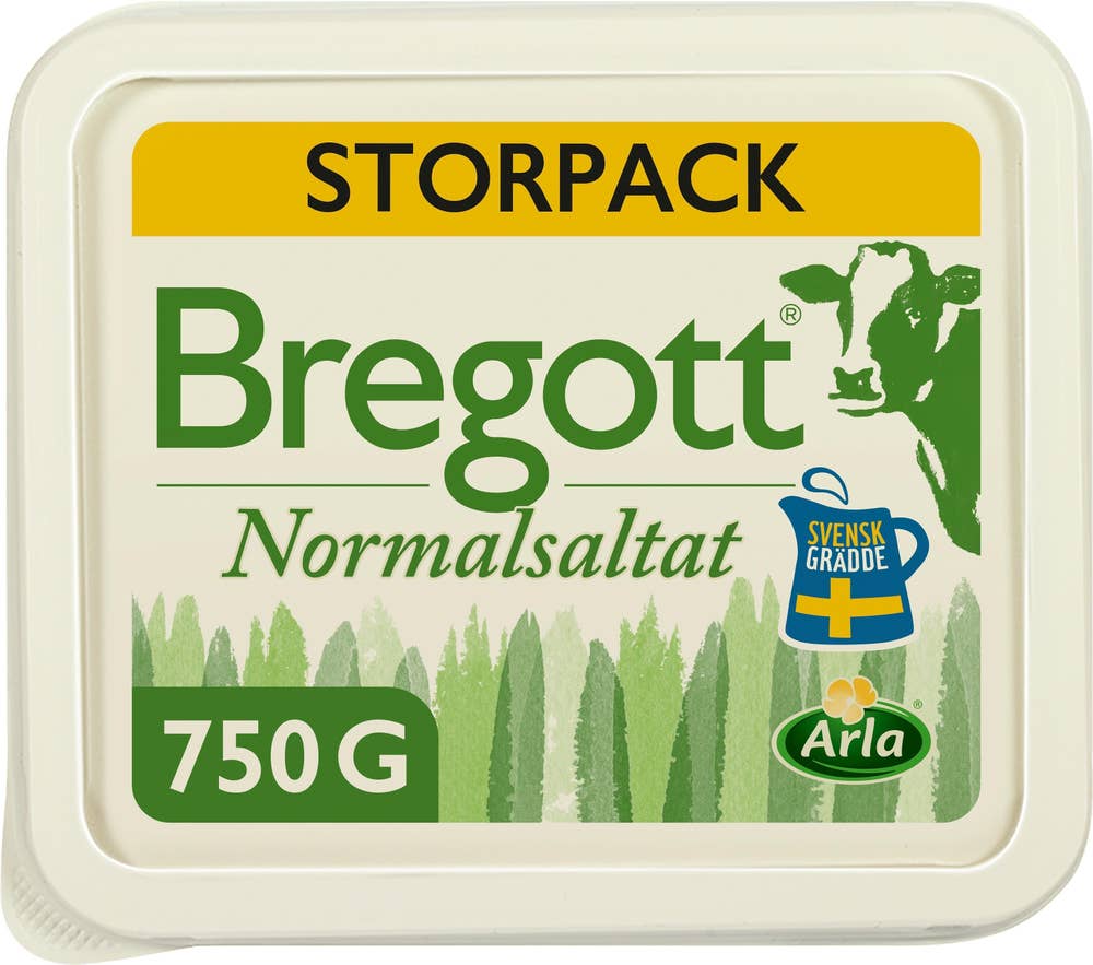 Bregott® Smör & Raps Normalsaltat 75%