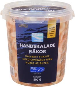 Feldts Handskalade Räkor MSC 500g