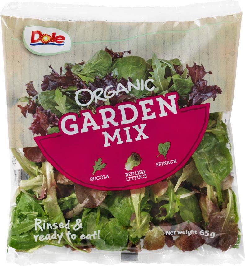 Dole Sallad Färdigsköljd EKO Garden Mix Klass1 Italien