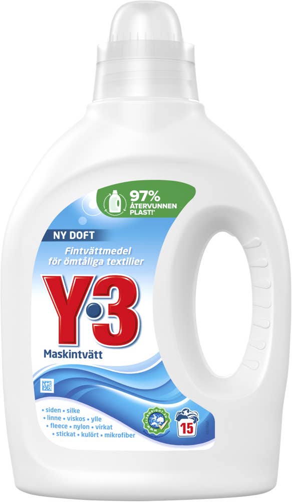 Y3 Fintvättmedel Flytande 750ml Y3