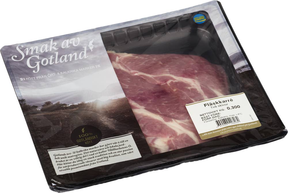 Smak av Gotland Fläskkarré Skivad