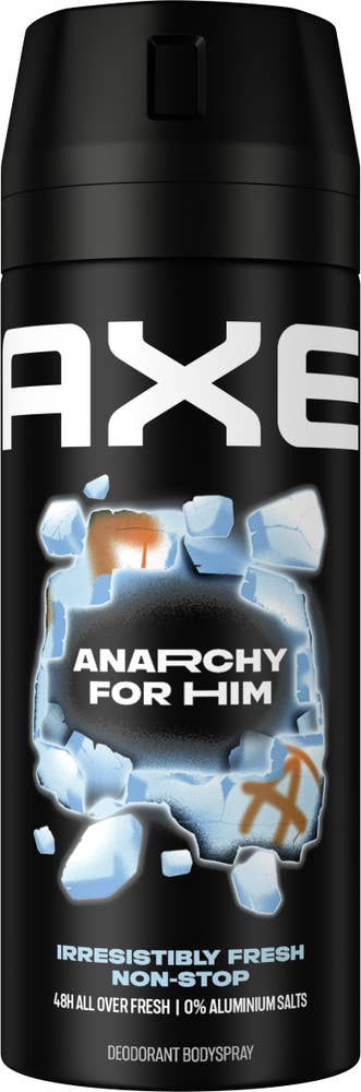 Axe Deospray 48H Anarchy For Him