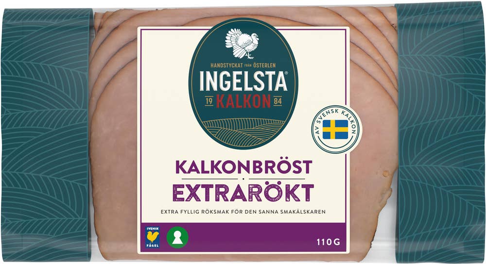 Ingelsta Kalkon Extrarökt Kalkonbröst