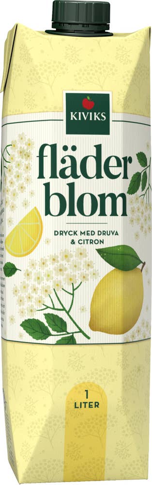 Kiviks Fläderblomsdryck med Druva & Citron