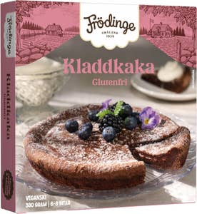Frödinge Kladdkaka Glutenfri Vegansk Fryst