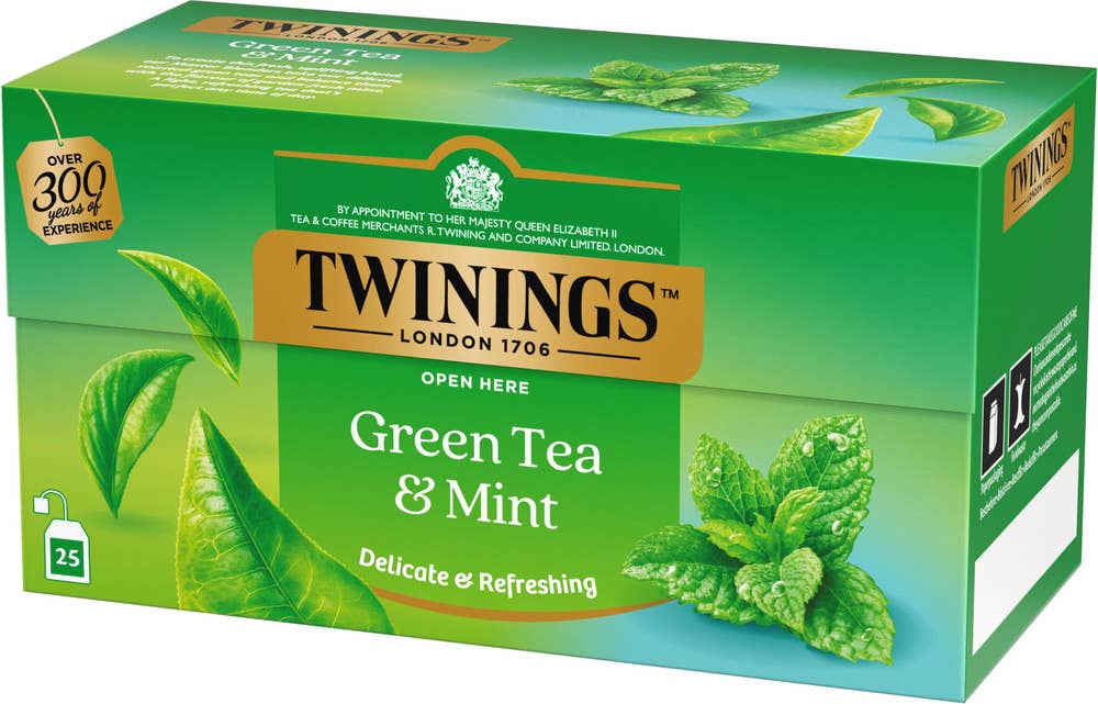 Twinings Te Grönt Mint