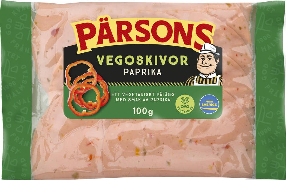 Pärsons Vegoskivor Paprika