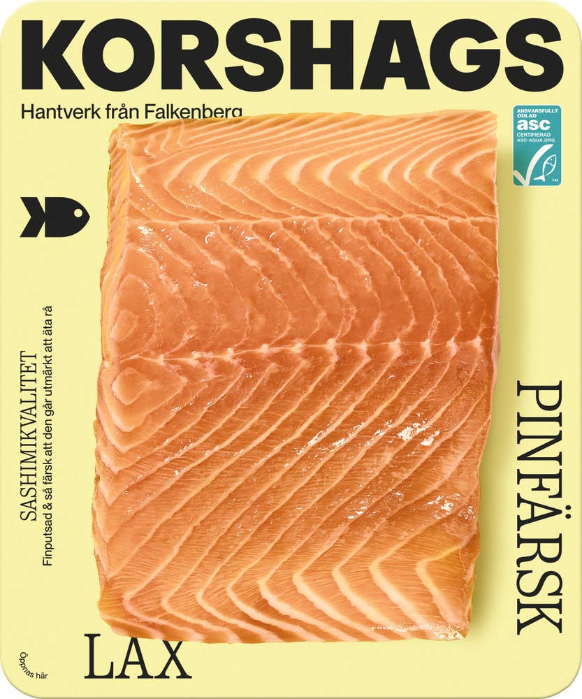 Korshags Pinfärsk Lax ASC