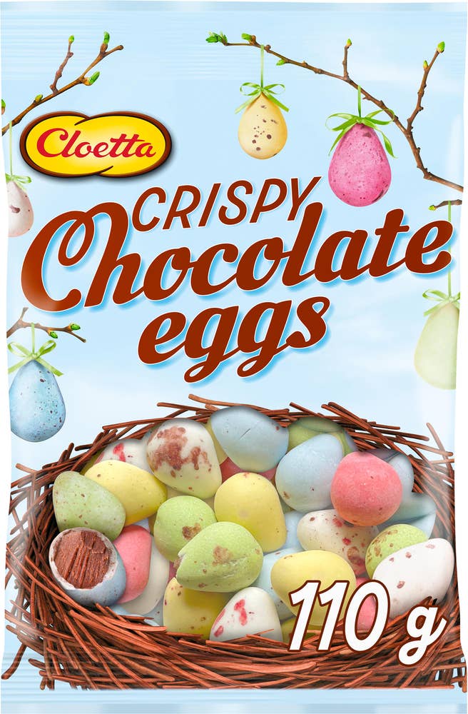 Cloetta Crispy Chocolate Eggs