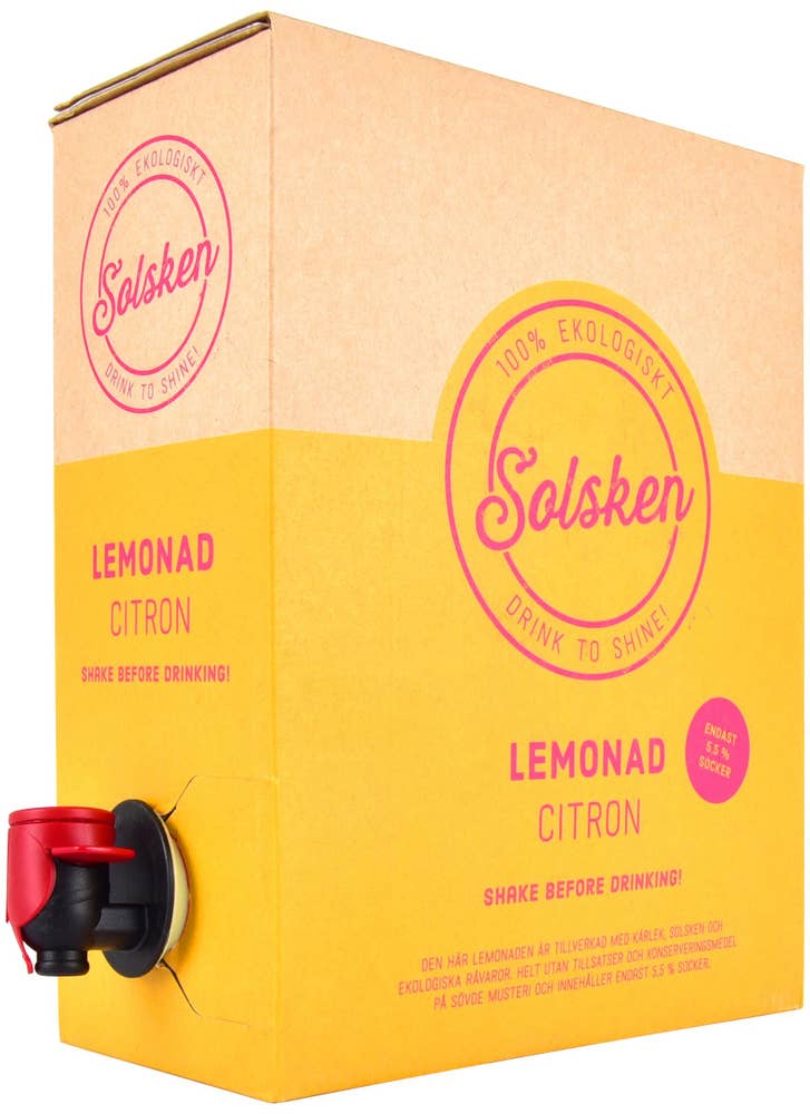 Solsken Lemonad Citron EKO