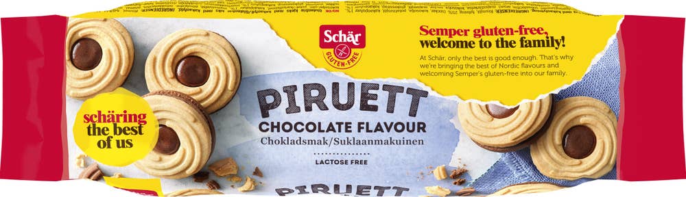 Schär Piruett Chocolate Glutenfri