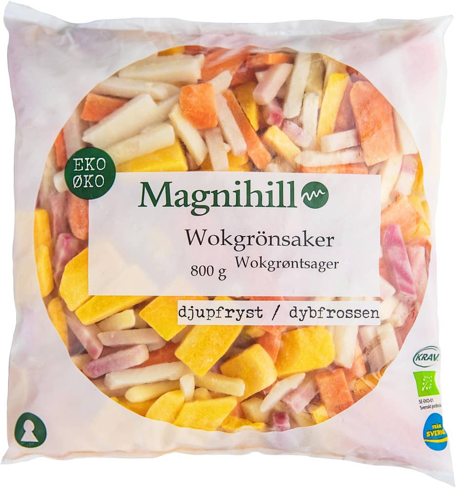 Magnihill Wokgrönsaker Fryst EKO/KRAV