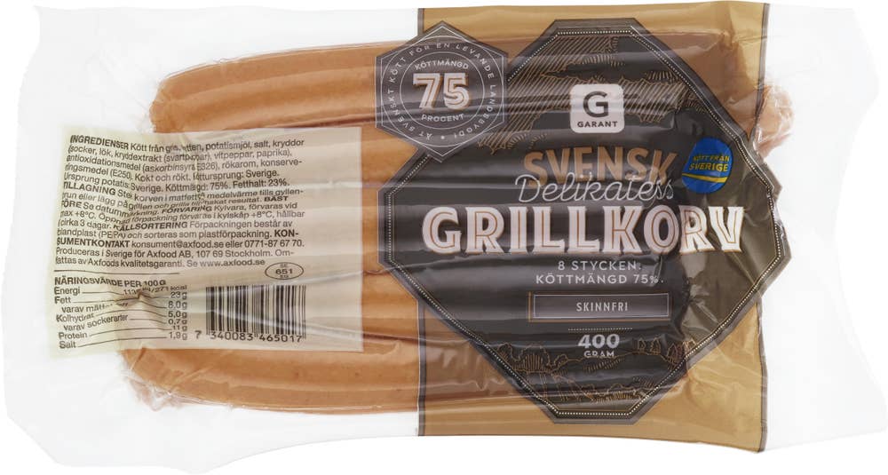 Garant Grillkorv