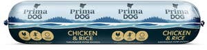 PrimaDog Våtfoder Köttkorv Kyckling & Ris