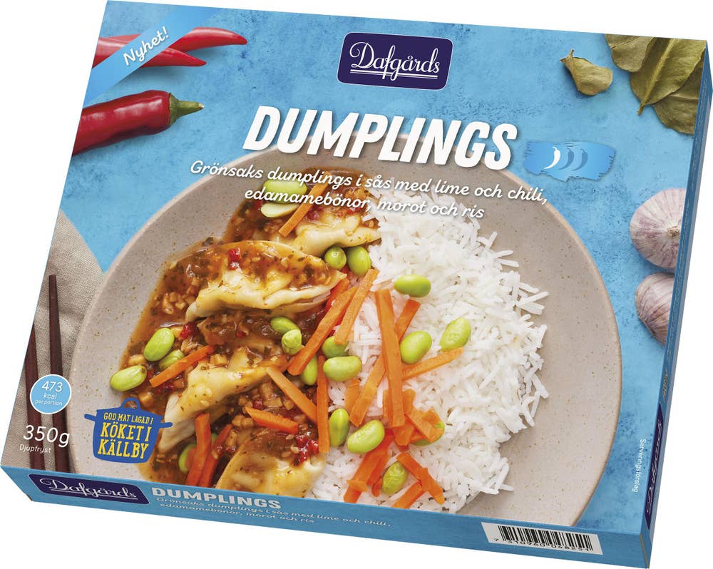 Dafgårds Dumplings Fryst 350g